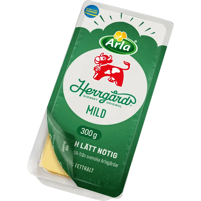 Herrgård® skivad ost 28% 300g Arla Ko®