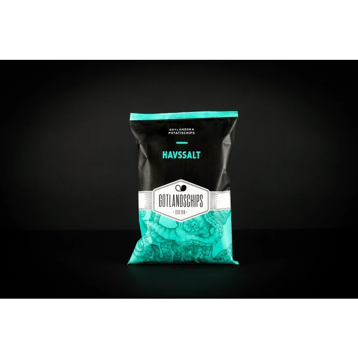 Potatischips Gotlandschips Havssalt 150g Gotlandschips