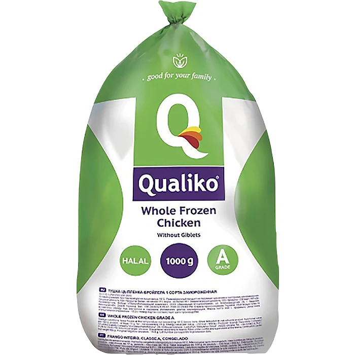 Hel kyckling 1kg Qualiko