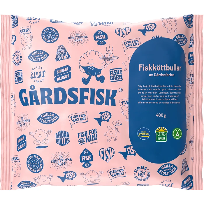 Fiskköttbullar 400g Gårdsfisk