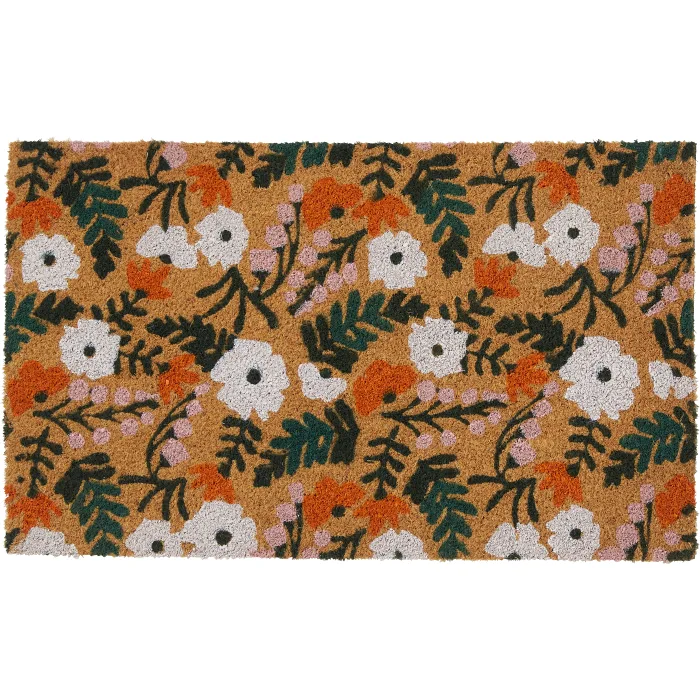Dörrmatta Flowers 45x75 cm