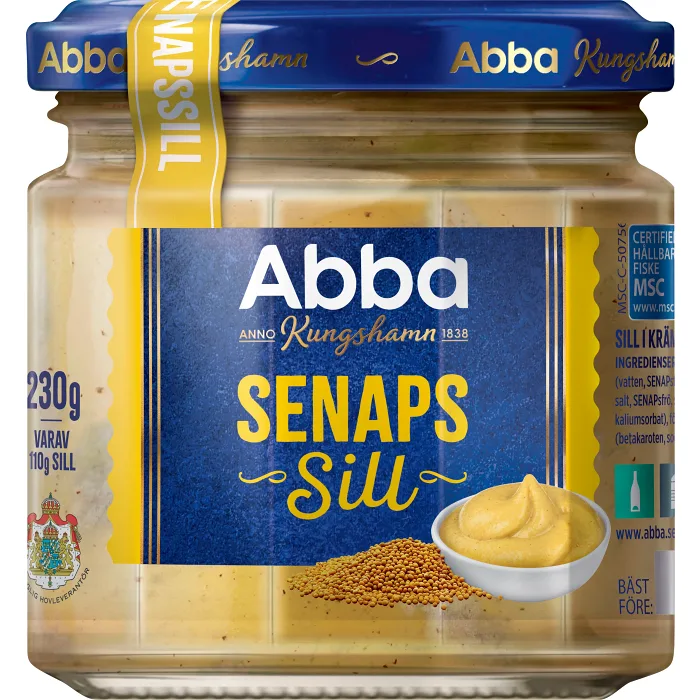 Senapssill 230g Abba
