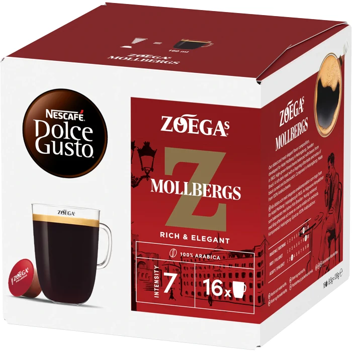 Kaffekapslar Zoégas Mollbergs 16-p Dolce Gusto