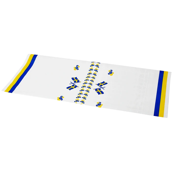 Pappersduk Damast Sverige 1,2x8m ICA