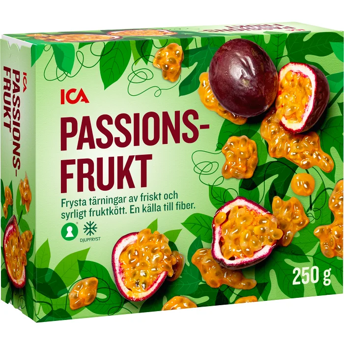 Passionsfrukt Fryst 250g ICA