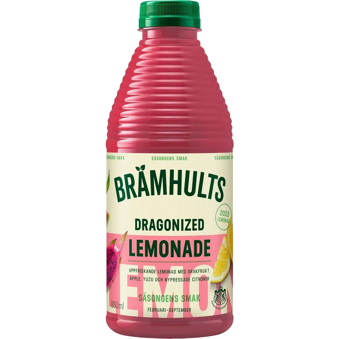 Fruktdryck Lemonad Drakfrukt 850ml Brämhults