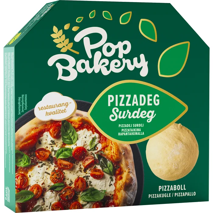 Pizzadeg Surdeg 400g POP! Bakery