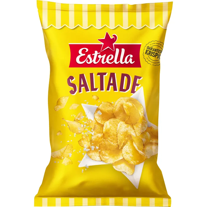 Potatischips Lättsaltade 275g Estrella