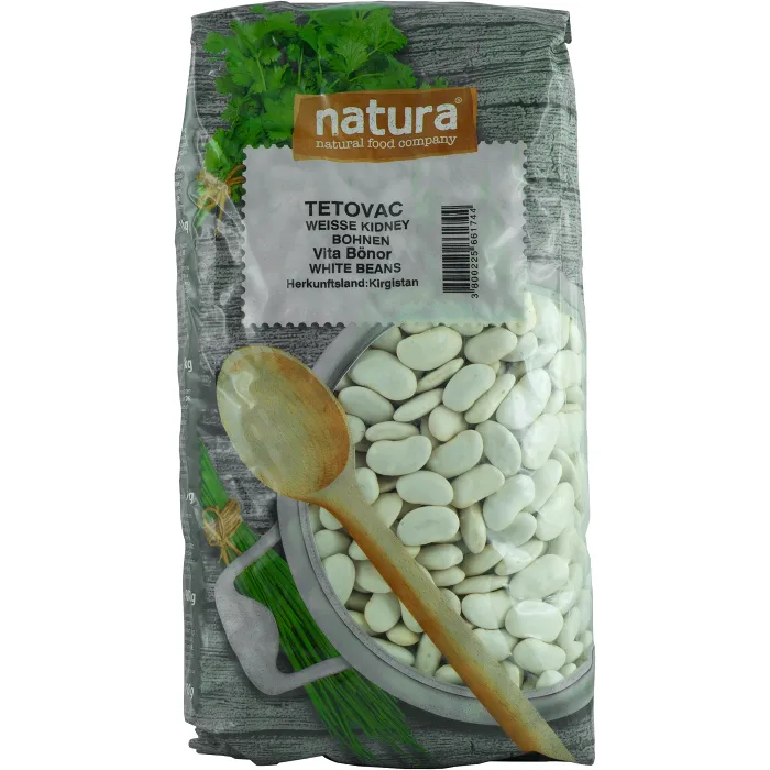 Vita bönor 900g Natura