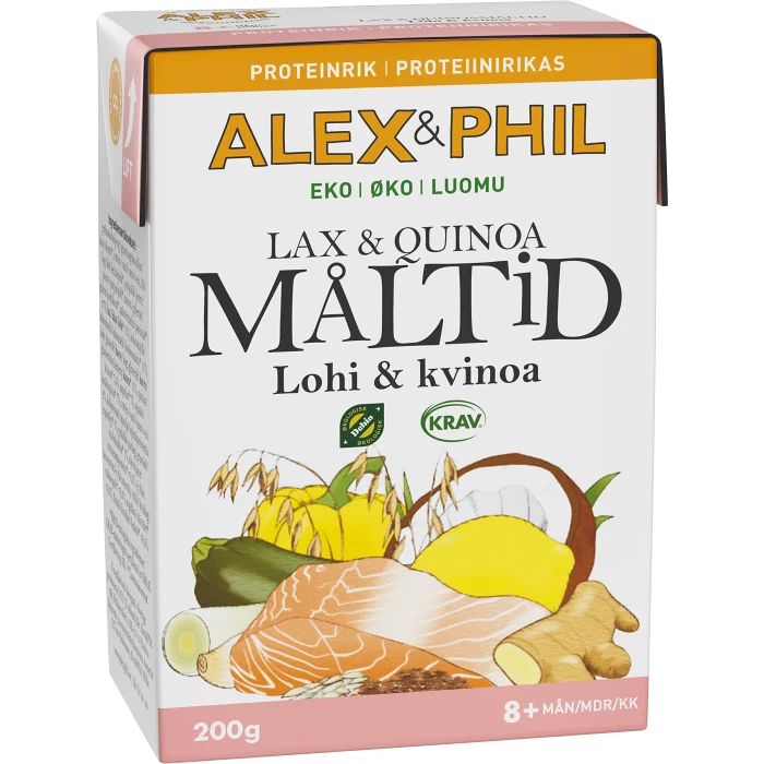 Lax & quinoa Eko 8m 200g Alex&Phil