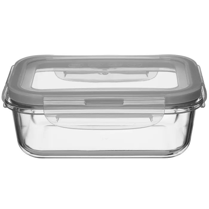 Förvaringsburk Glas med lock 670ml ICA