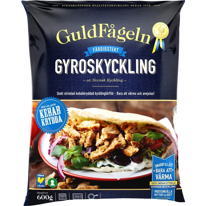 Kyckling Gyros 600g Guldfågeln