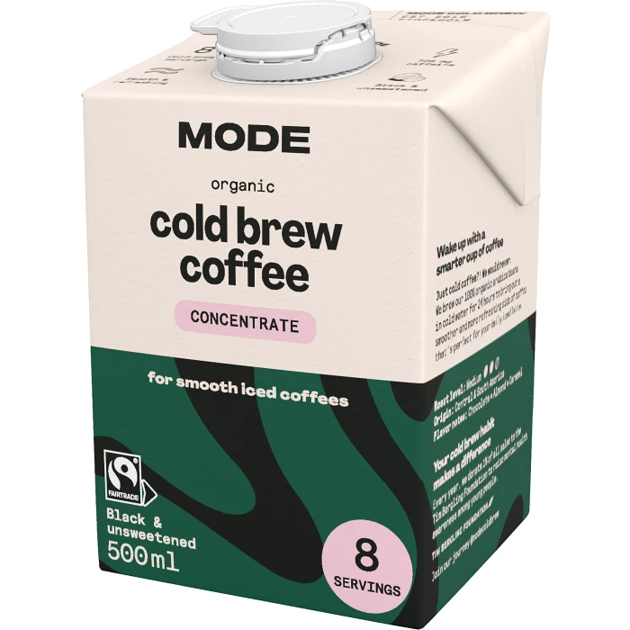Kaffekoncentrat Ekologisk 500ml Mode Cold Brew