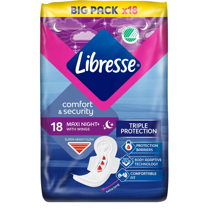 Binda Maxi Goodnight 18-p Libresse