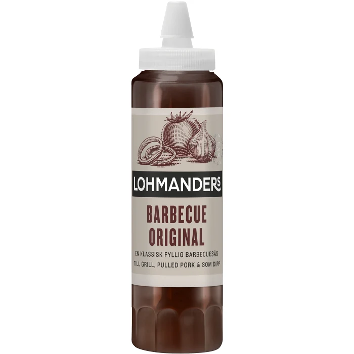 Sås Barbecue Original 250ml Lohmanders