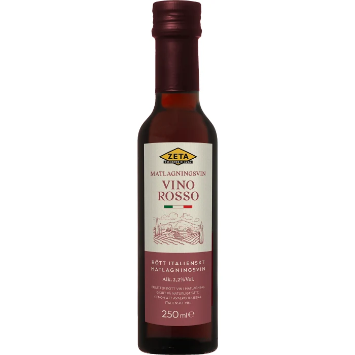 Rött matlagningsvin 25cl Zeta