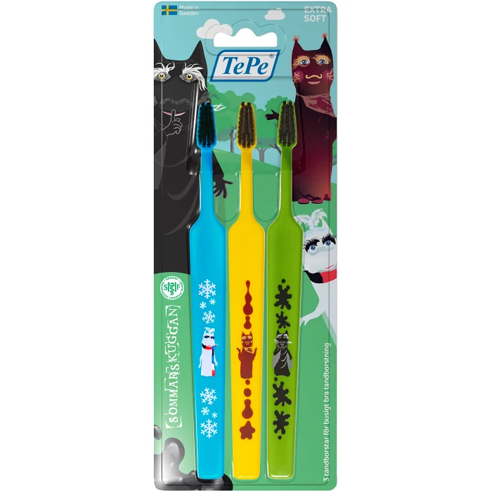 Tandborste Kids Sommarskuggan 3-p TePe