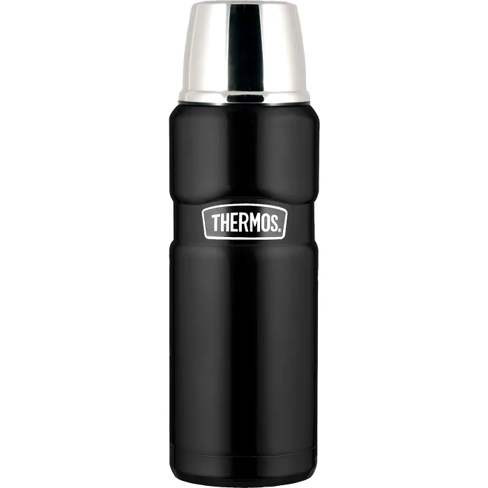 Ståltermos King Svart 1,2l Thermos