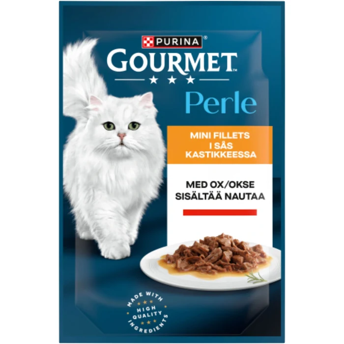 Kattmat Oxkött 85g Gourmet