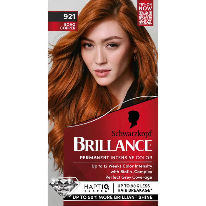 Hårfärg 921 Boho Copper 1-p Brillance Schwartzkopf