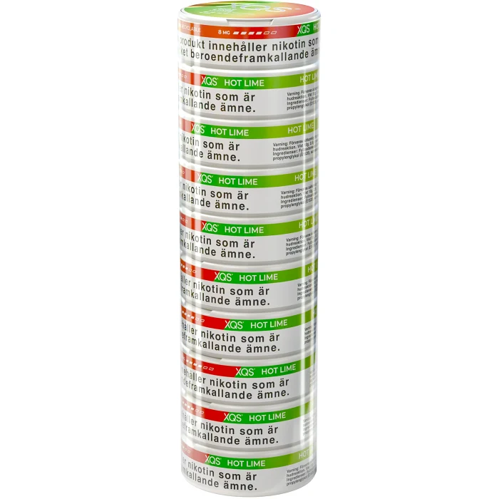 XQS Hot Lime 14mg Stock