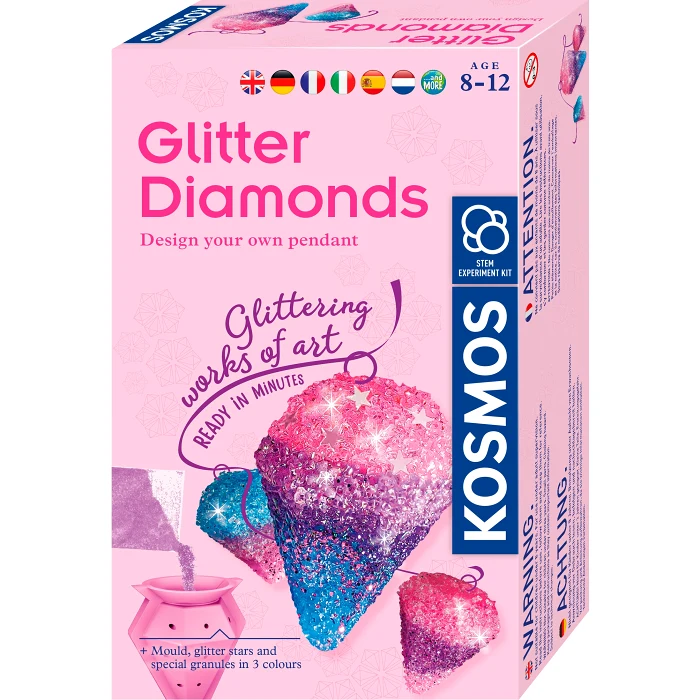 Glitter Diamonds Science Kit KOSMOS