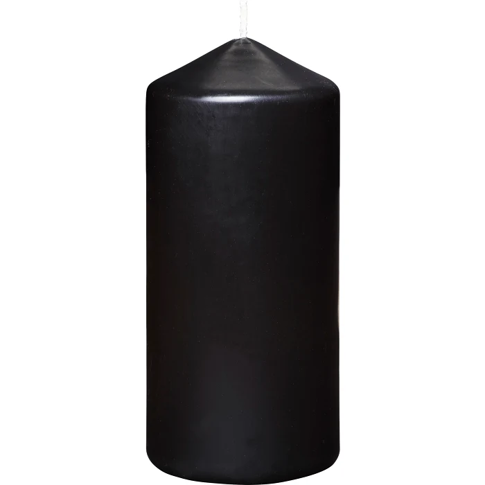 Blockljus Svart 15cm ICA