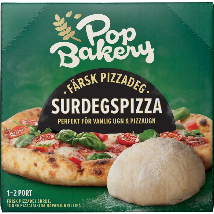 Pizzadeg Surdeg 400g POP! Bakery