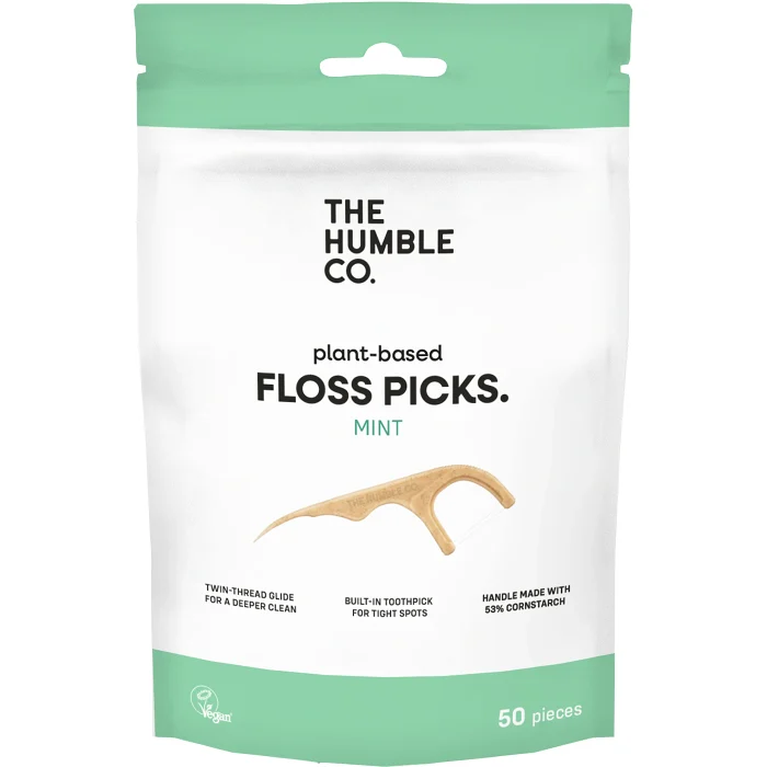 Floss Picks Mint 50-p Humble