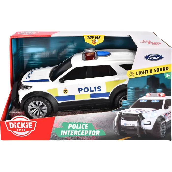 Polisbil Ford Interceptor 27cm Dickie Toys