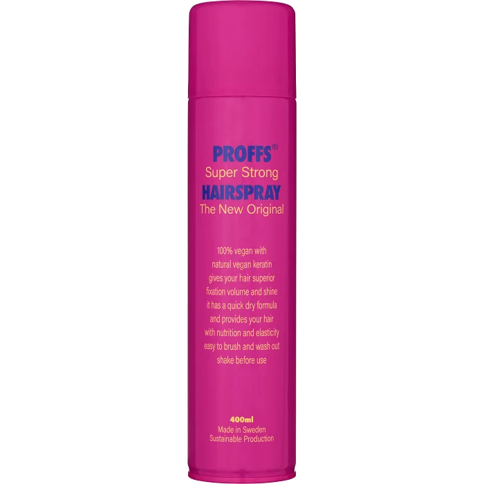 Hårspray Super strong 400ml Proffs