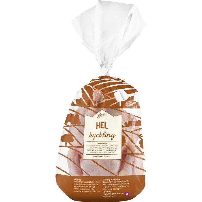 Kyckling Färsk Hel ca 1,5kg Kungs
