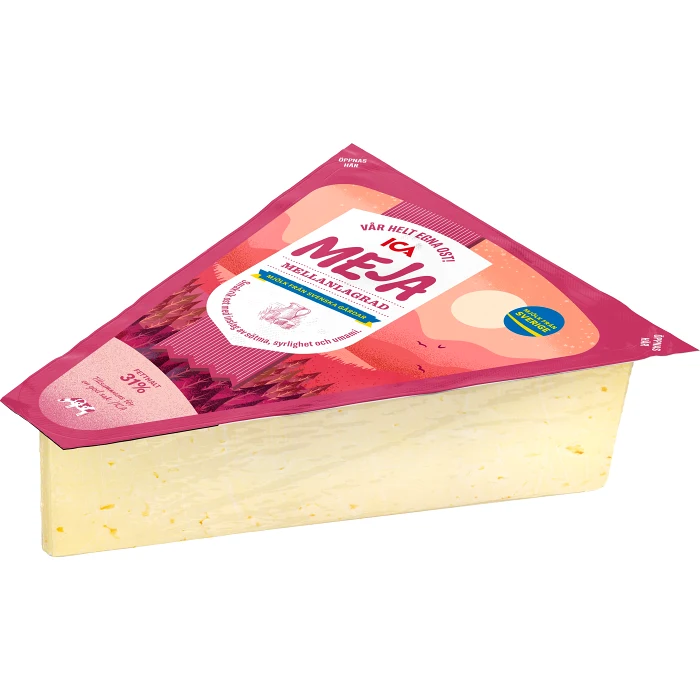 Ost mellanlagrad Meja 31% ca 750g ICA