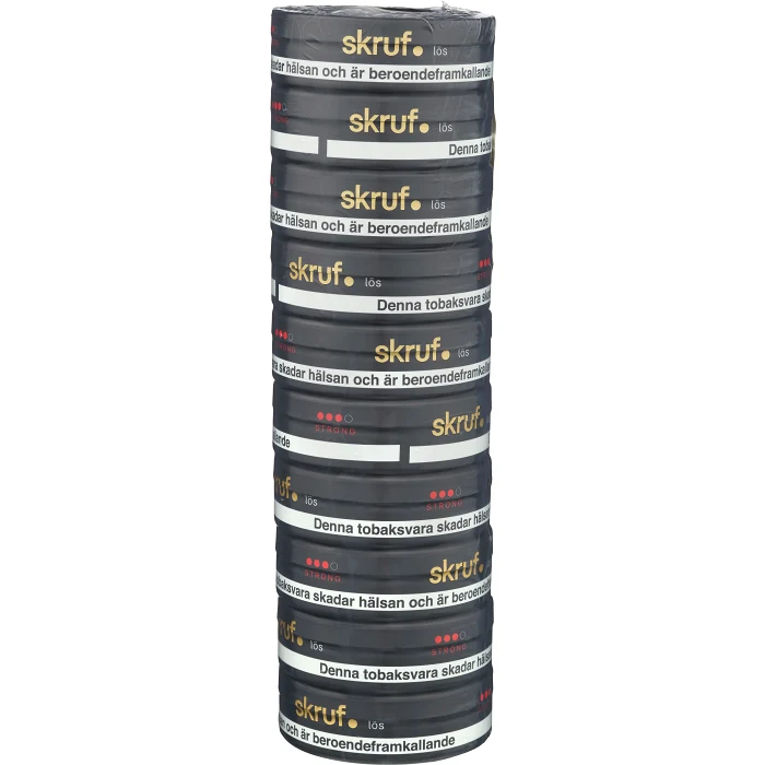 Skruf no. 33 Lös Strong Stock