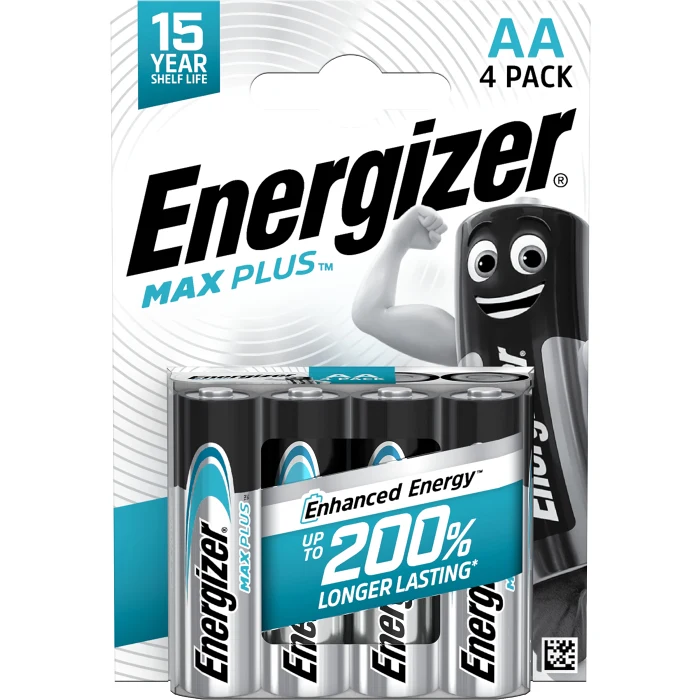 Batteri AA 4-p Energizer Max Plus