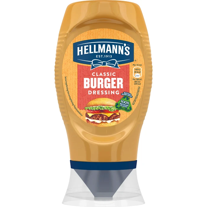 Dressing Burger 250ml Hellmanns