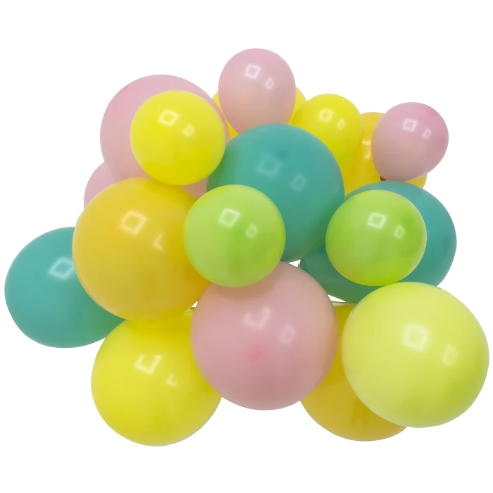 Ballong mixade färger 20-p Happy Party