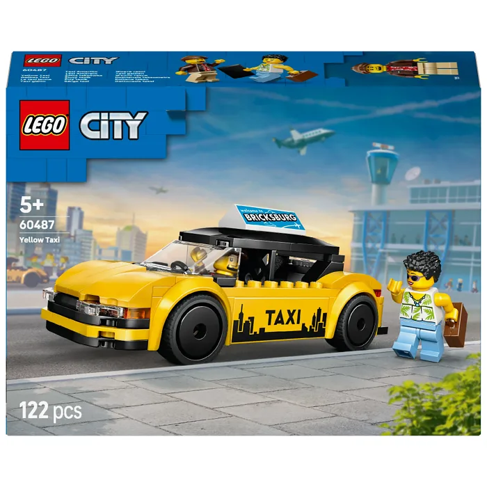 LEGO City Gul taxi 60487