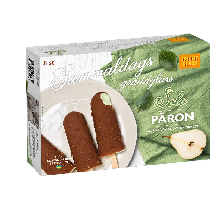 Glasspinnar Solo Päron 8-p Triumf Glass
