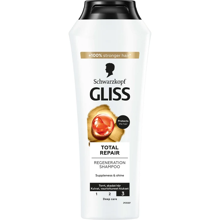 Schampo Total Repair 250ml Gliss Schwarzkopf