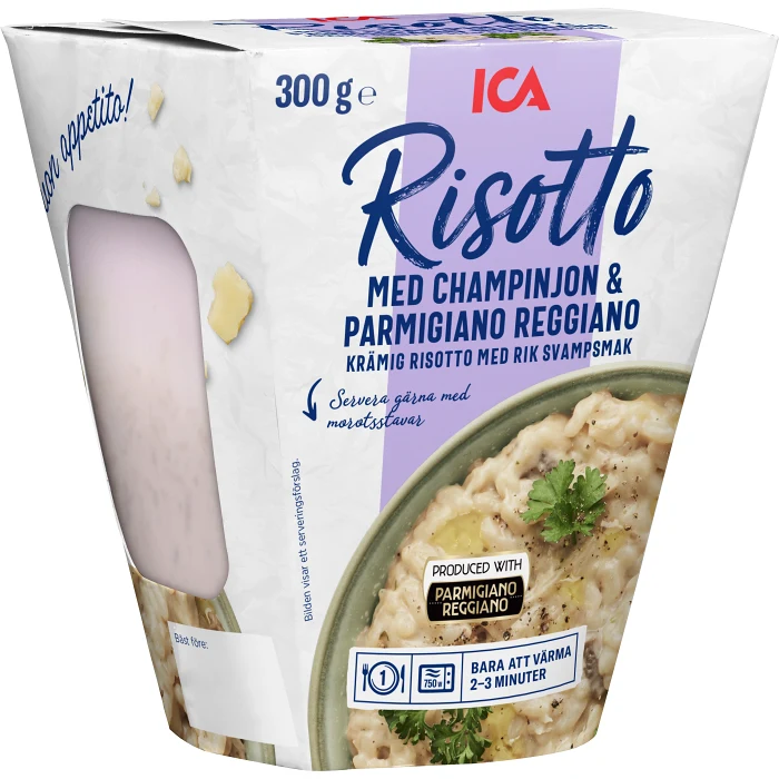 Färdigmat Risotto Champinjon & Parmesan 300g ICA