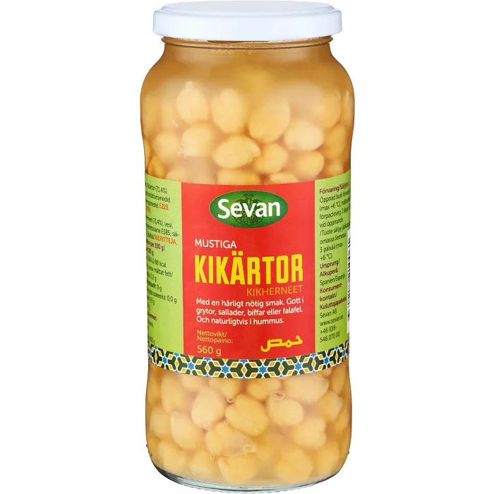 Kikärtor 560g Sevan