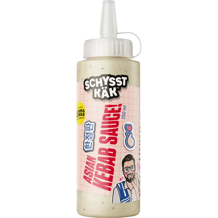 Kebab Sauce Asian 250ml Schysst käk