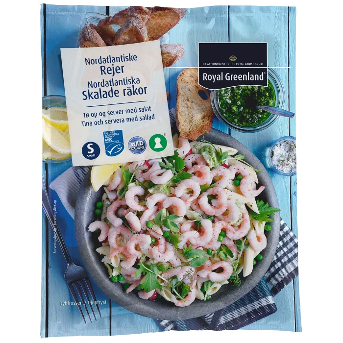 Räkor skalade XS 700g Royal Greenland