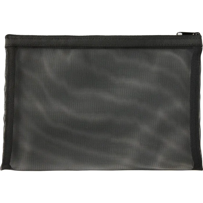 Pennfodral mesh svart 22x15 cm