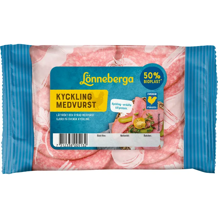 Kycklingmedvurst 120g Lönneberga