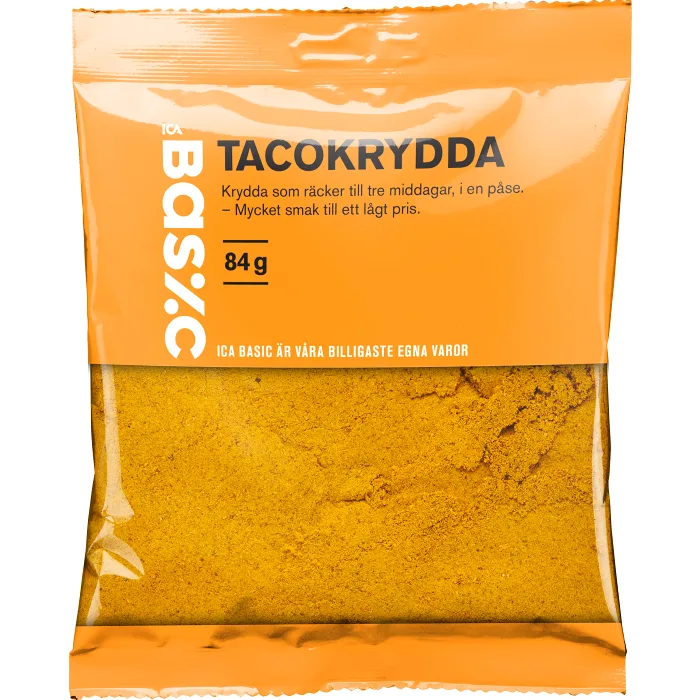 Tacokrydda 84g ICA Basic