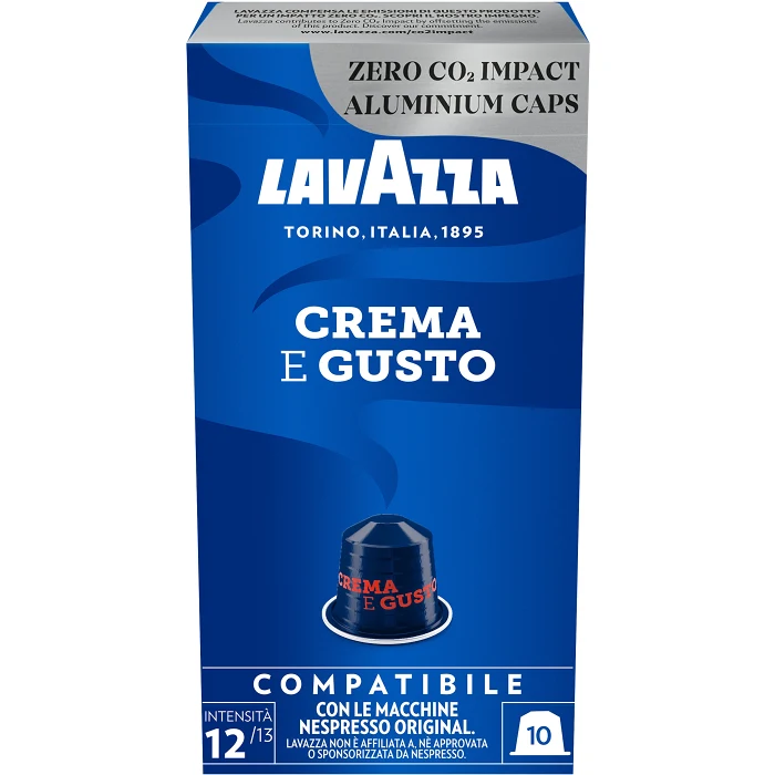 Kaffekapslar Crema e Gusto Classico 10-p Lavazza