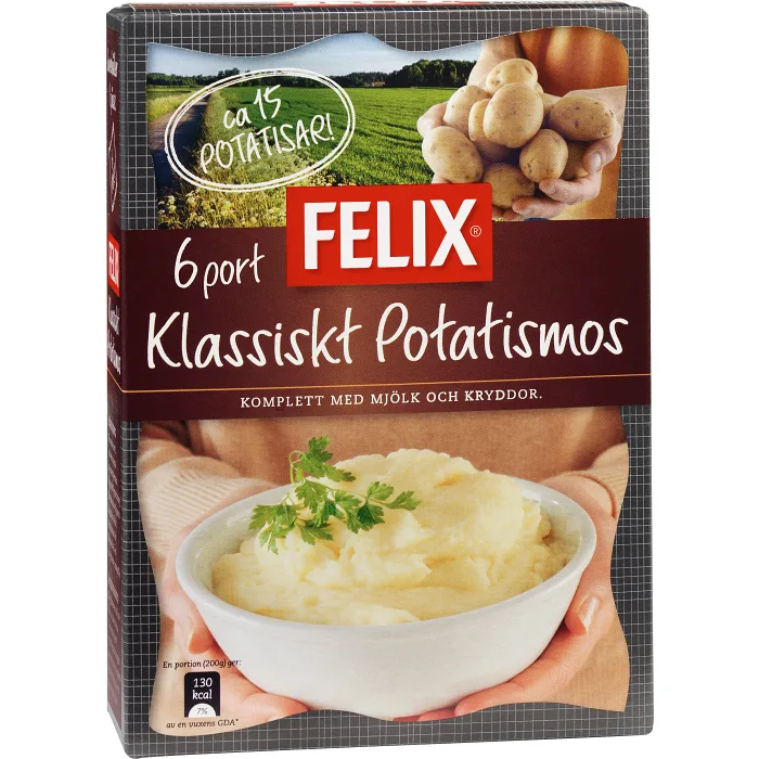 Klassiskt Potatismos 6 port 220g Felix