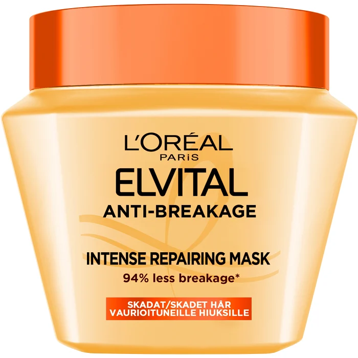 Hårinpackning Elvital Anti-Breakage för skadat hår 300ml L´oreal
